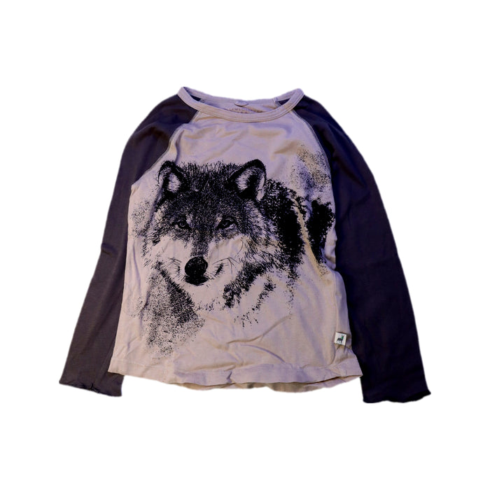 A Grey Long Sleeve T Shirts from Stella McCartney in size 6T for girl. (Front View)