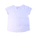 A White Short Sleeve T Shirts from Zadig & Voltaire in size 5T for girl. (Front View)