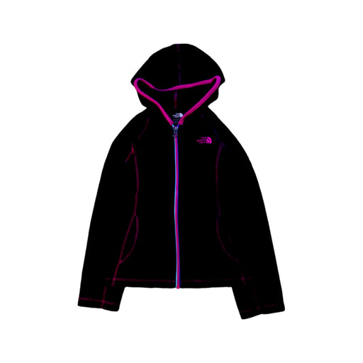 A Black Lightweight Jackets from The North Face in size 6T for neutral. (Front View)