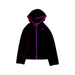 A Black Lightweight Jackets from The North Face in size 6T for neutral. (Front View)