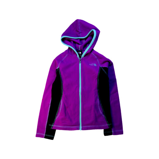 A Purple Lightweight Jackets from The North Face in size 6T for neutral. (Front View)