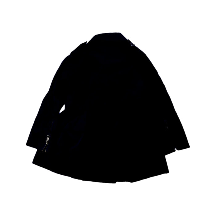 A Black Coats from Burberry in size 4T for girl. (Back View)