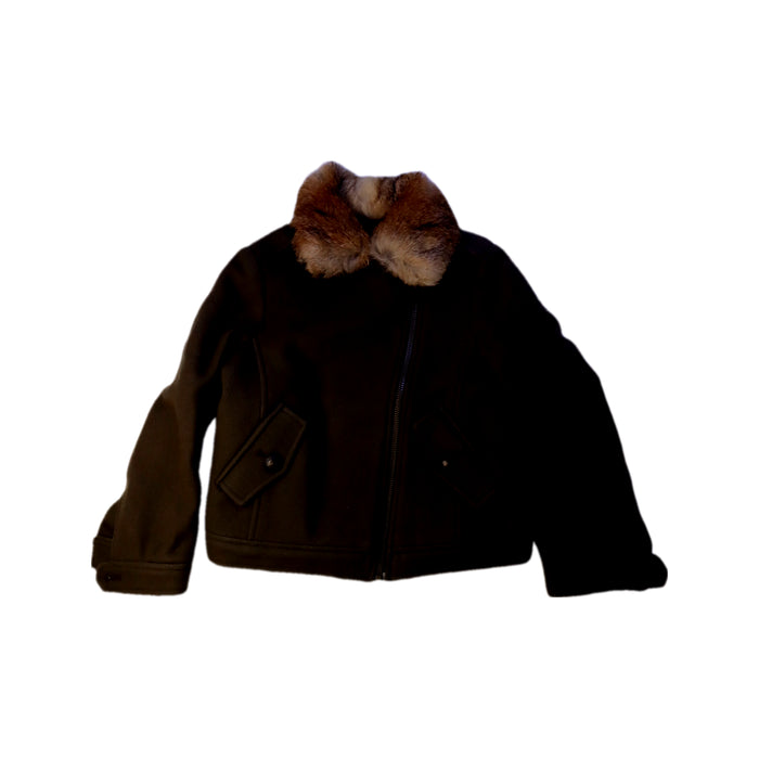 A Brown Blazers from Bonpoint in size 6T for neutral. (Front View)