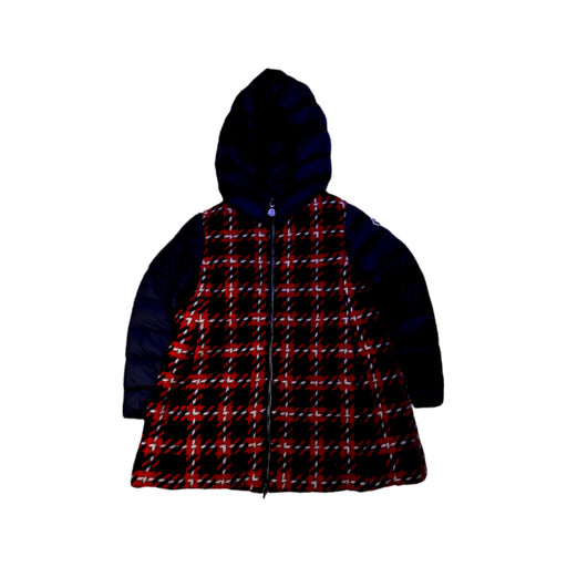 A Red Puffer/Quilted Coats & Outerwear from Moncler in size 5T for girl. (Front View)