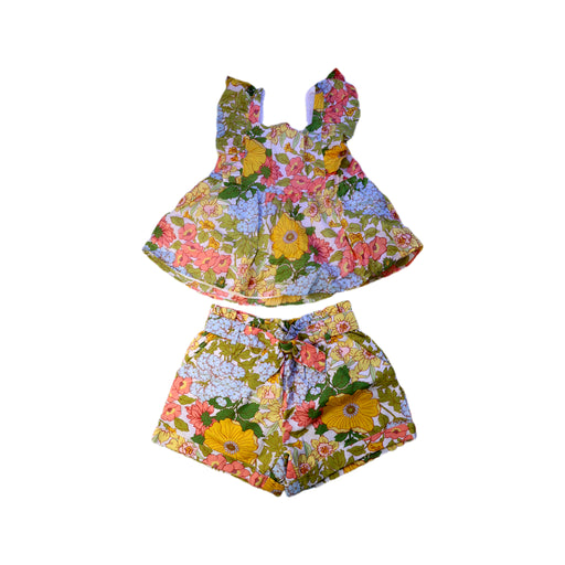 A Multicolour Shorts Sets from Janie & Jack in size 6T for girl. (Front View)