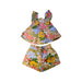 A Multicolour Shorts Sets from Janie & Jack in size 6T for girl. (Front View)