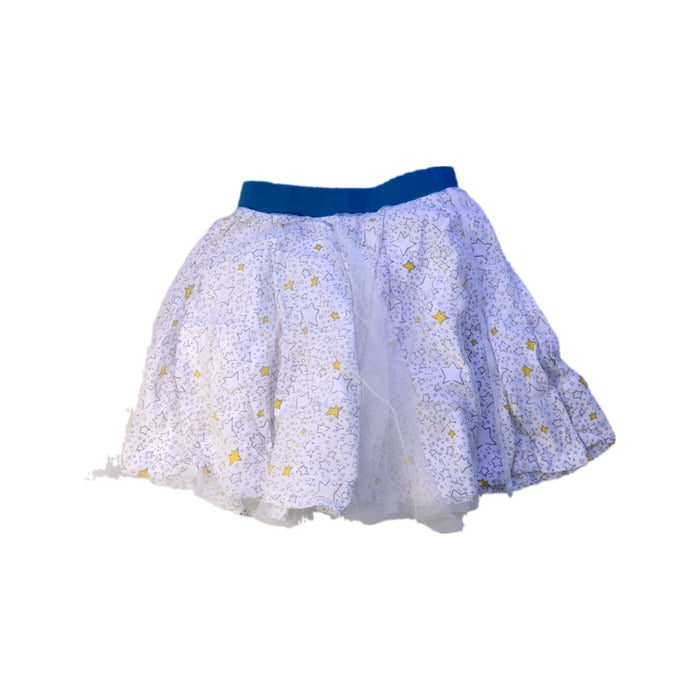 A White Tulle Skirts from Vauva in size 5T for girl. (Front View)