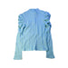 A Blue Long Sleeve Tops from Janie & Jack in size 6T for girl. (Front View)