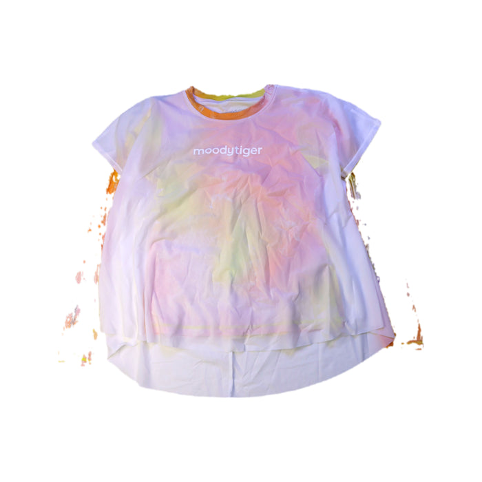 A Multicolour Short Sleeve Tops from Moody Tiger in size 6T for girl. (Front View)
