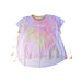 A Multicolour Short Sleeve Tops from Moody Tiger in size 6T for girl. (Front View)