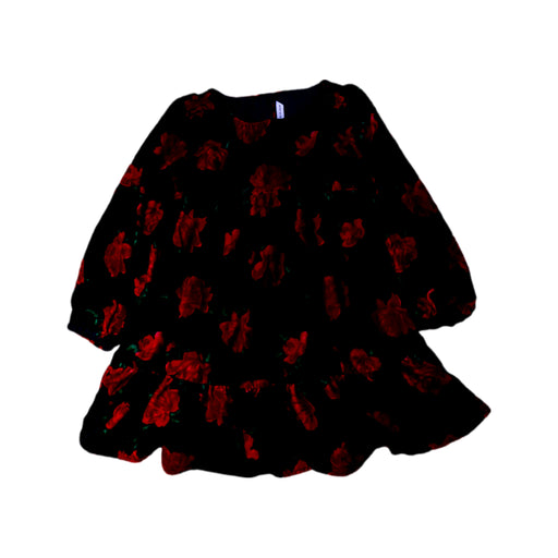 A Black Long Sleeve Dresses from Janie & Jack in size 6T for girl. (Front View)