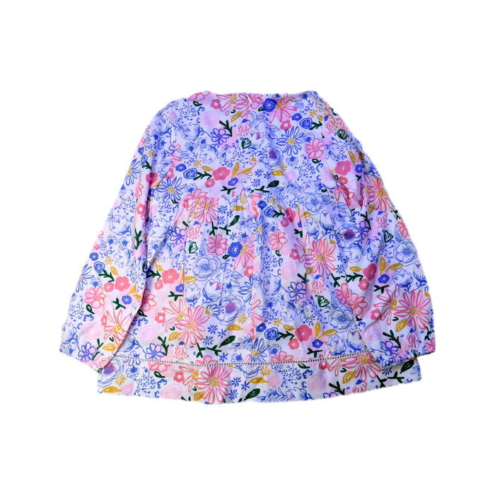 A Multicolour Long Sleeve Tops from Steiff in size 6T for girl. (Back View)