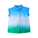 A Blue Sleeveless Shirts from Jared.M in size 3T for girl. (Front View)