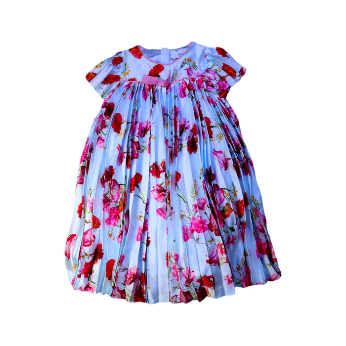 A Blue Short Sleeve Dresses from Baker by Ted Baker in size 4T for girl. (Front View)