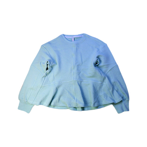 A Blue Long Sleeve Tops from Moody Tiger in size 7Y for girl. (Front View)