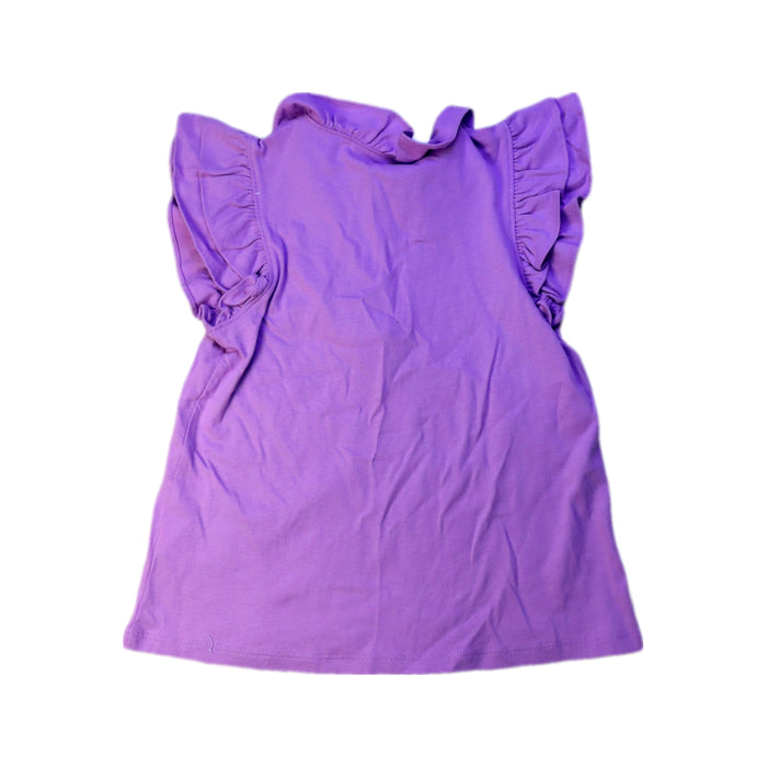 A Purple Sleeveless Tops from Janie & Jack in size 6T for girl. (Back View)
