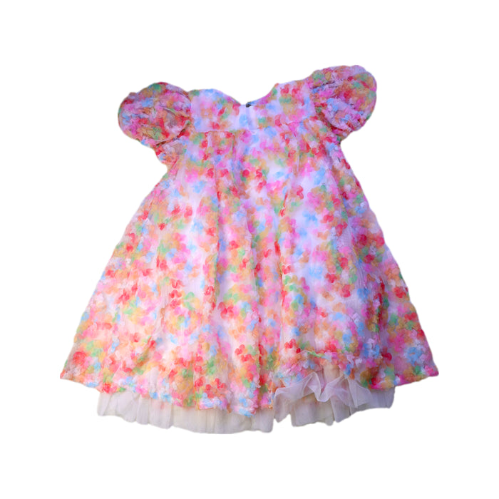 A Multicolour Short Sleeve Dresses from Angel's Face in size 6T for girl. (Back View)