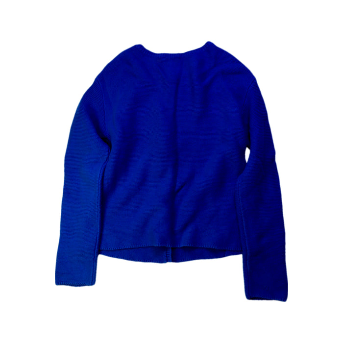 A Blue Cardigans from Jacadi in size 8Y for girl. (Back View)