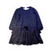 A Grey Long Sleeve Dresses from Crewcuts in size 6T for girl. (Front View)
