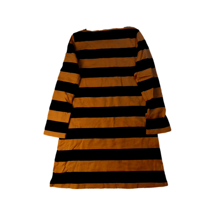 A Black Long Sleeve Dresses from Miki House in size 5T for girl. (Back View)