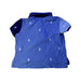 A Blue Short Sleeve Polos from Polo Ralph Lauren in size 4T for boy. (Back View)