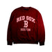 A Burgundy Crewneck Sweatshirts from MLB in size 14Y for girl. (Front View)