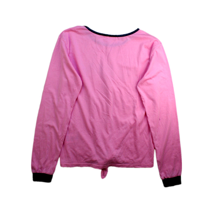 A Pink Long Sleeve Tops from Billieblush in size 12Y for girl. (Back View)