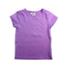A Purple Short Sleeve T Shirts from Seed in size 3T for girl. (Front View)