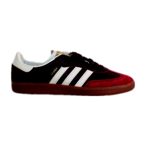 A Burgundy Sneakers from Adidas in size 12Y for neutral. (Front View)