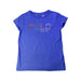 A Blue Short Sleeve T Shirts from Polo Ralph Lauren in size 6T for girl. (Front View)