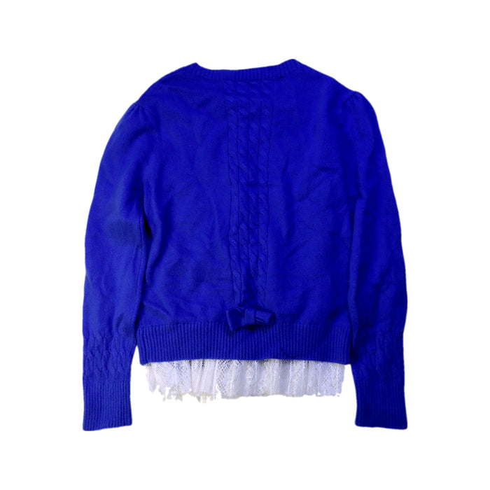 A Blue Cardigans from Nicholas & Bears in size 6T for girl. (Back View)