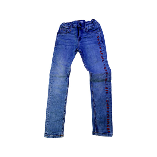 A Blue Jeans from Tommy Hilfiger in size 8Y for boy. (Front View)
