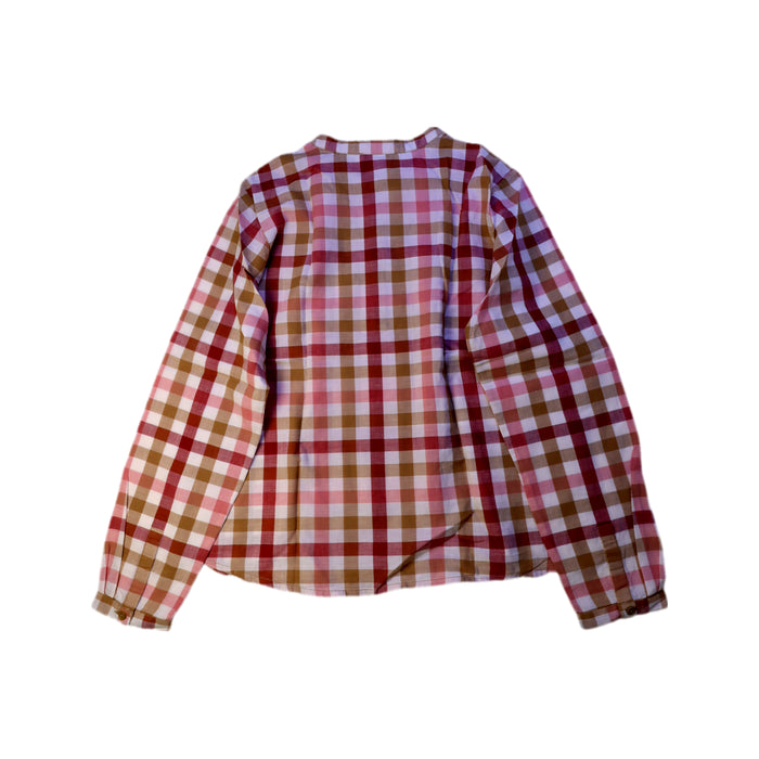 A Red Long Sleeve Shirts from Bonpoint in size 10Y for boy. (Back View)