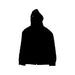 A Black Hooded Sweatshirts from Bonpoint in size 8Y for boy. (Back View)