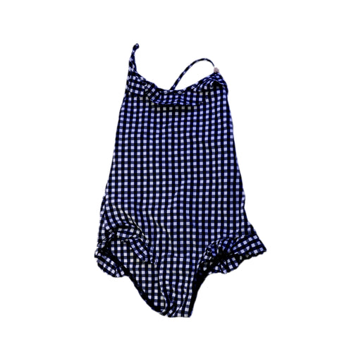 A Blue Swimsuits from Bonpoint in size 6T for girl. (Front View)