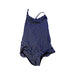 A Blue Swimsuits from Bonpoint in size 6T for girl. (Front View)