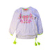 A White Cover Ups from Sunuva in size 5T for girl. (Front View)