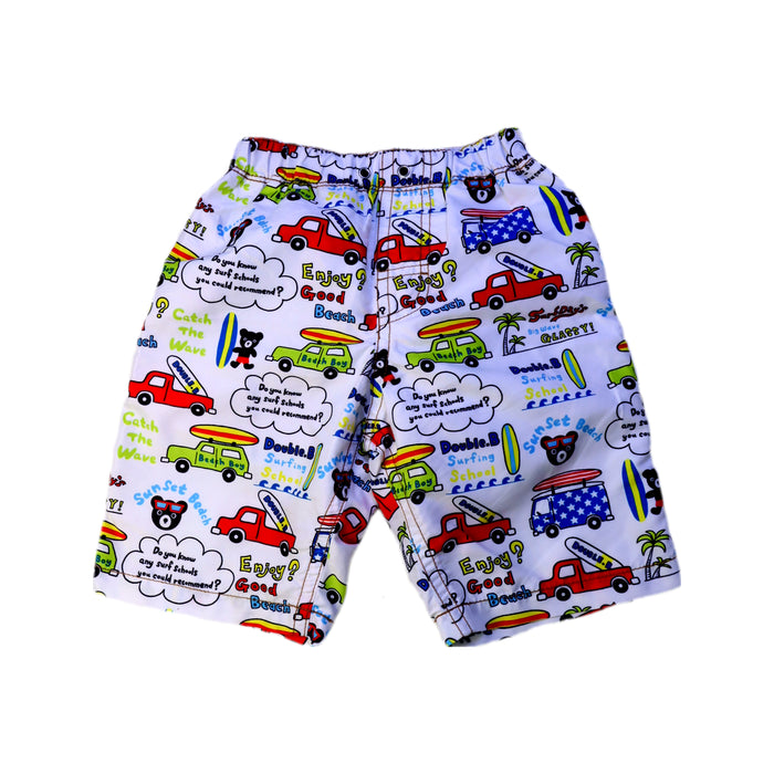 A Multicolour Shorts from Miki House in size 2T for neutral. (Front View)
