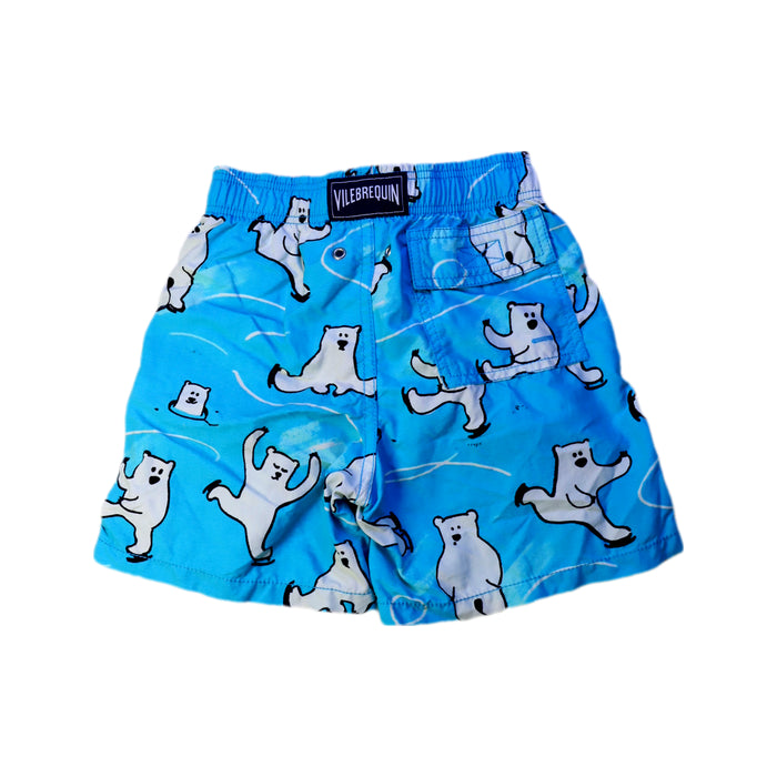 A Blue Swim Shorts from Vilebrequin in size 6T for boy. (Back View)