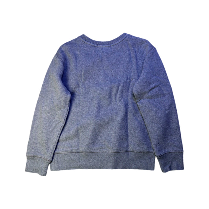A Grey Crewneck Sweatshirts from Polo Ralph Lauren in size 8Y for boy. (Back View)