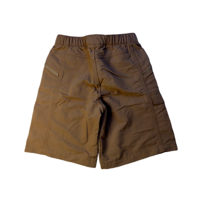 A Brown Shorts from Patagonia in size 7Y for boy. (Back View)