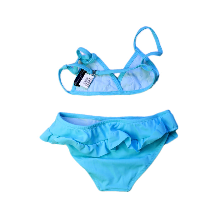 A Blue Bikinis from Blumarine in size 5T for girl. (Back View)