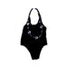 A Black Swimsuits from Rykiel Enfant in size 4T for girl. (Front View)