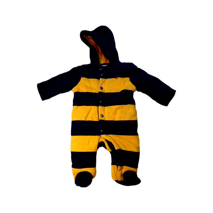 A Navy Onesies from Ralph Lauren in size 3-6M for boy. (Front View)