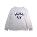 A White Long Sleeve T Shirts from Polo Ralph Lauren in size 5T for boy. (Front View)