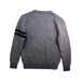 A Grey Crewneck Sweatshirts from Polo Ralph Lauren in size 7Y for boy. (Back View)