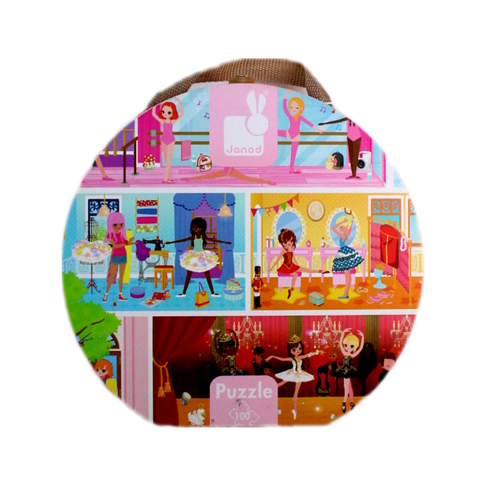 A Multicolour Board Games & Puzzles from Janod in size 5T for girl. (Front View)