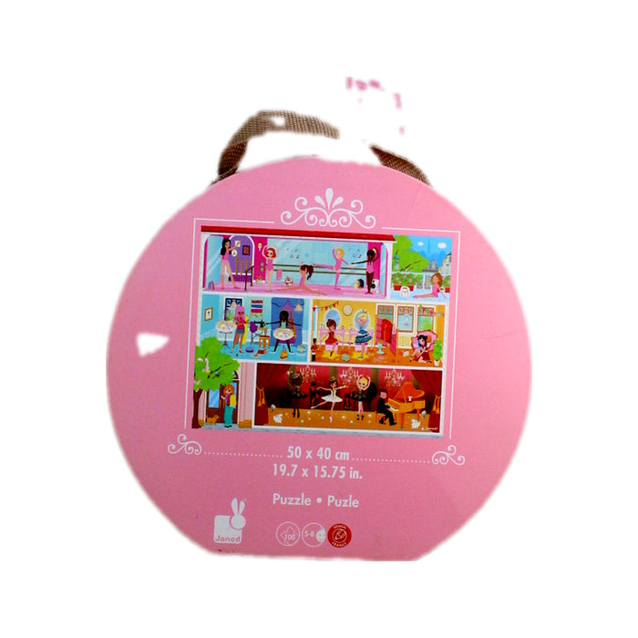 A Multicolour Board Games & Puzzles from Janod in size 5T for girl. (Back View)