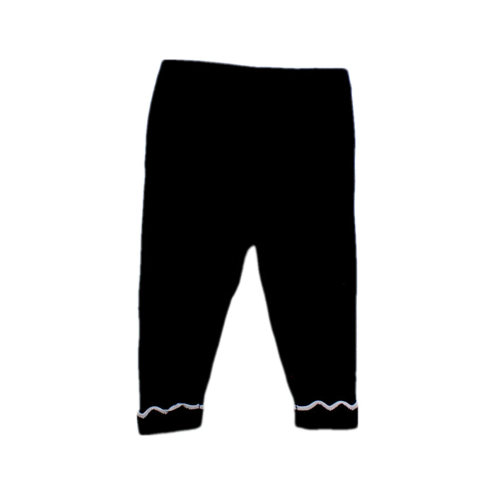 A Black Leggings from Jacadi in size 18-24M for girl. (Back View)