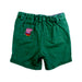 A Green Shorts from Jojo Maman Bébé in size 2T for boy. (Back View)